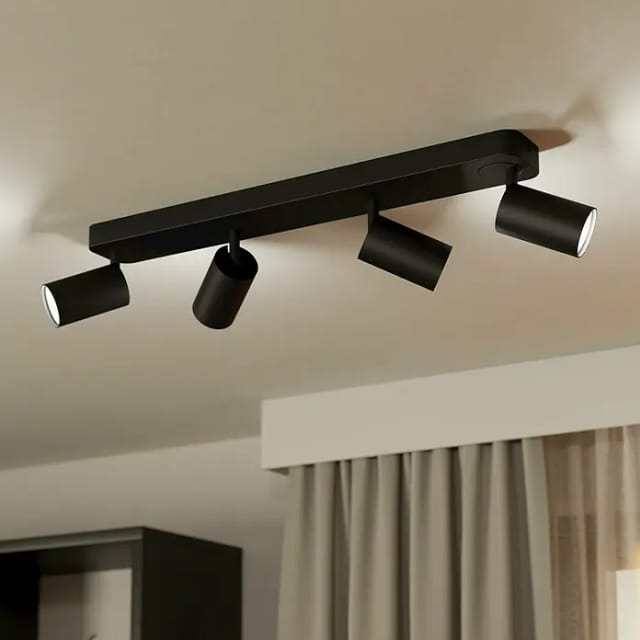 EGLO TELIMBELA-Z spots 4x345 lumen black