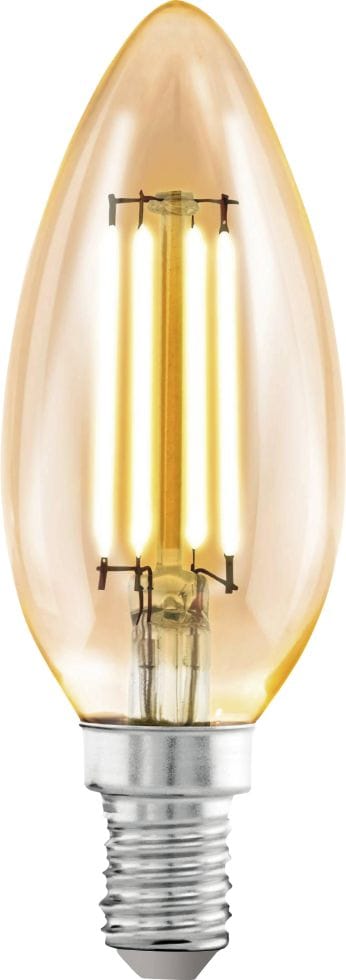 EGLO LED-Lampe C35 Candle 4W/822 270 lumen amber E14