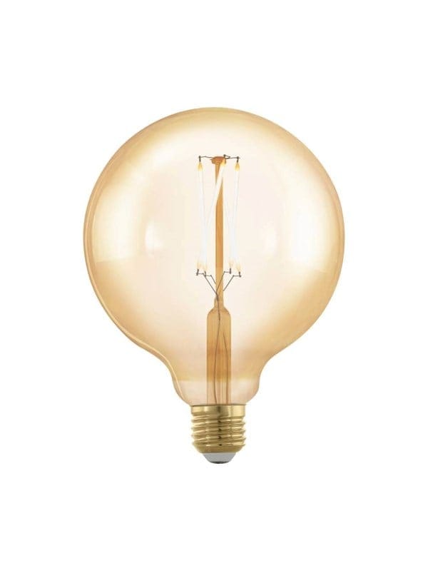 EGLO LED-Lampe G125 Globe 4.5W/822 400 lumen amber 3-step dimmable E27