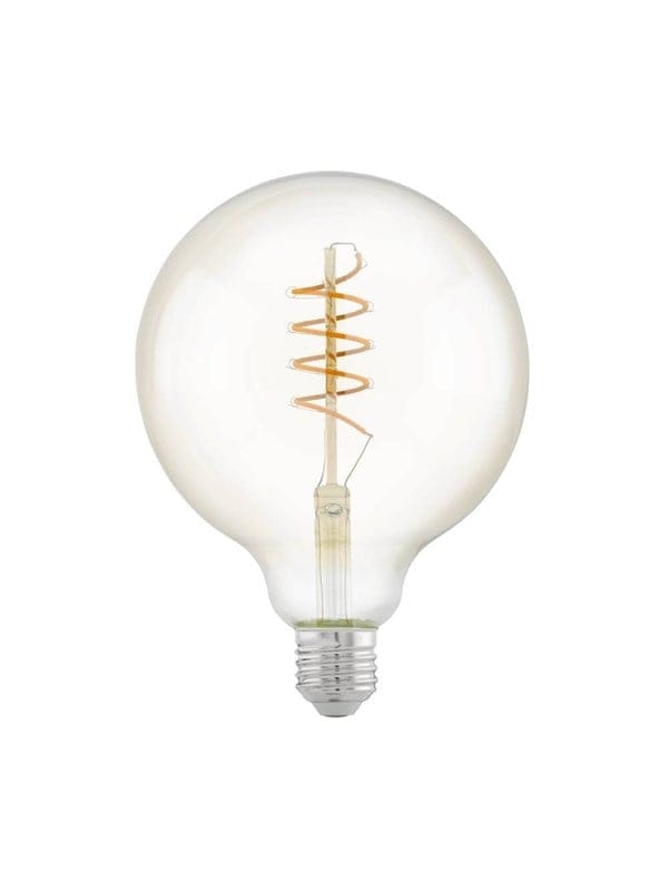 EGLO LED-Lampe G125 Globe 4W/822 270 lumen clear 3-step dimmable E27