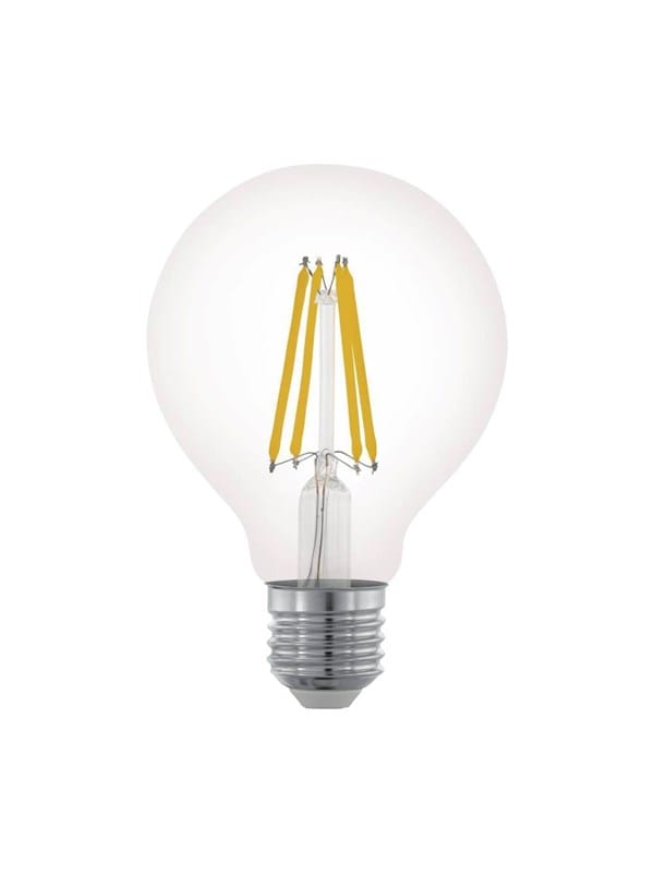 EGLO LED-Lampe G80 Globe 7.5W/827 806 lumen clear dimmable E27