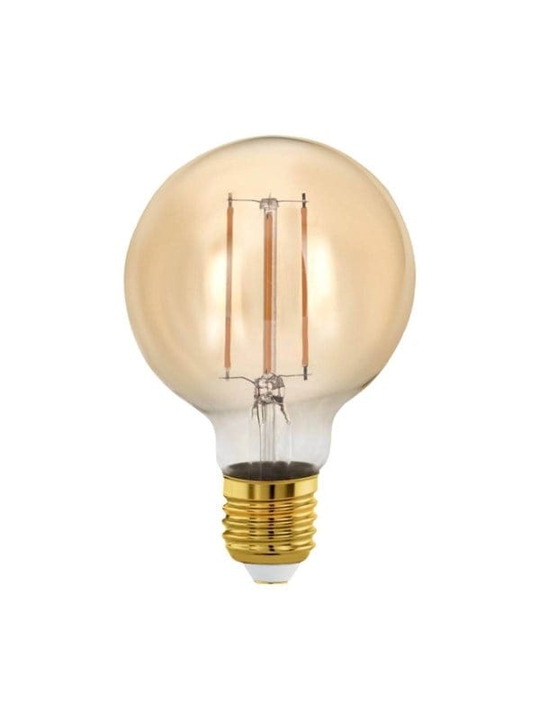 EGLO LED-Lampe G80 Globe 4W/817 300 lumen amber dimmable E27