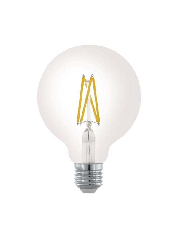 EGLO LED-Lampe G95 Globe 7.5W/827 806 lumen clear dimmable E27