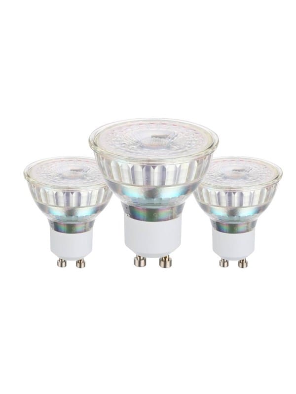 EGLO LED-Lampe SCOB 4.5W/830 345 lumen clear 3-pack GU10