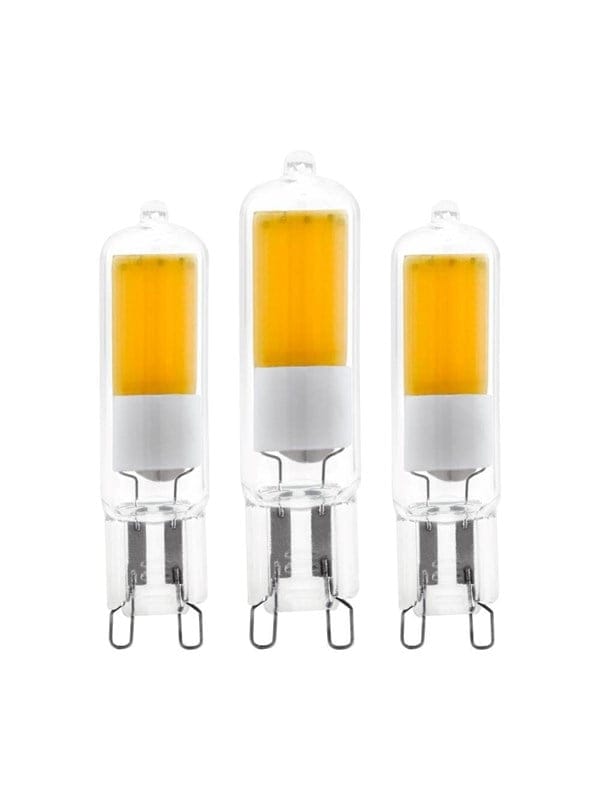 EGLO LED-Lampe COB 2W/840 200 lumen clear 3-pack G9