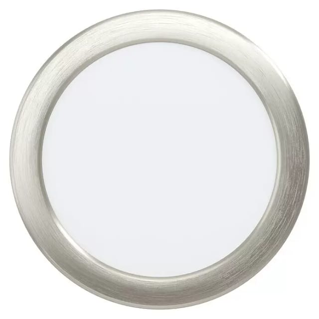 EGLO ALANGE recessed spotlight Ø166 mm 3000K brushed steel