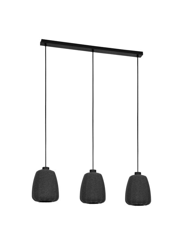 EGLO BARLASTON long table pendant black/grey