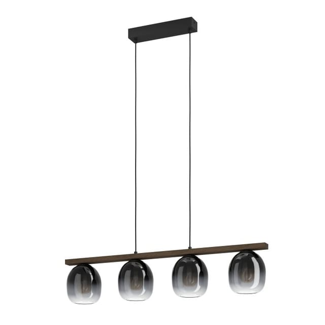 EGLO FILAGO long table pendant black/brown