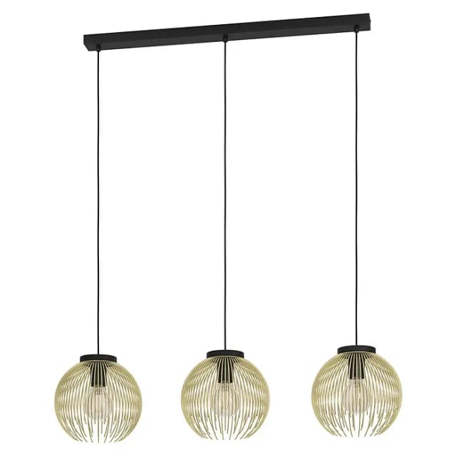EGLO Venezuela schwarz, gold