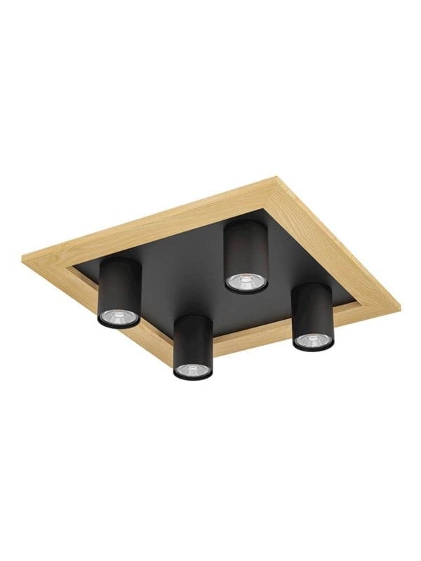 EGLO Valcasotto 1 schwarz, braun