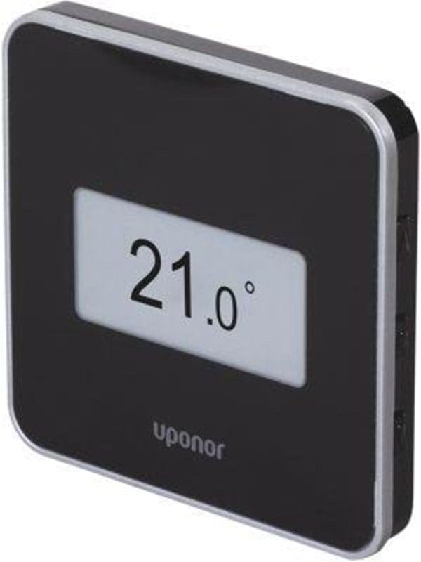 Uponor smatrix wave thermostat d+rh style t-169 black