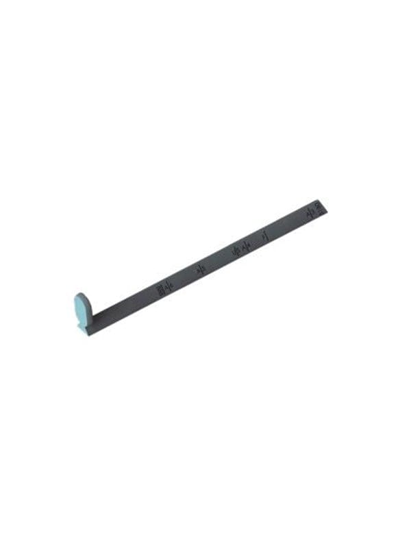 Leitz hole punch guide bar - ABS plastic - dark grey