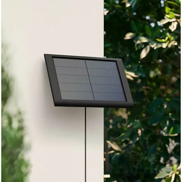 Ring Solar Panel USB-C Black