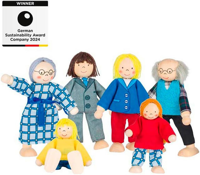 Goki Dollhouse City-Family