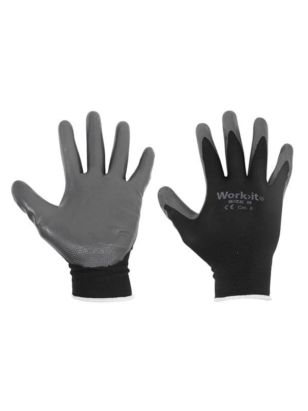 Work>it Flex Work Gloves Size 9" 5-pack
