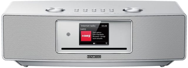 Kenwood CR-ST700SCD-S minianlæg med DAB+/Internetr - DAB/DAB+/AM/FM - silber