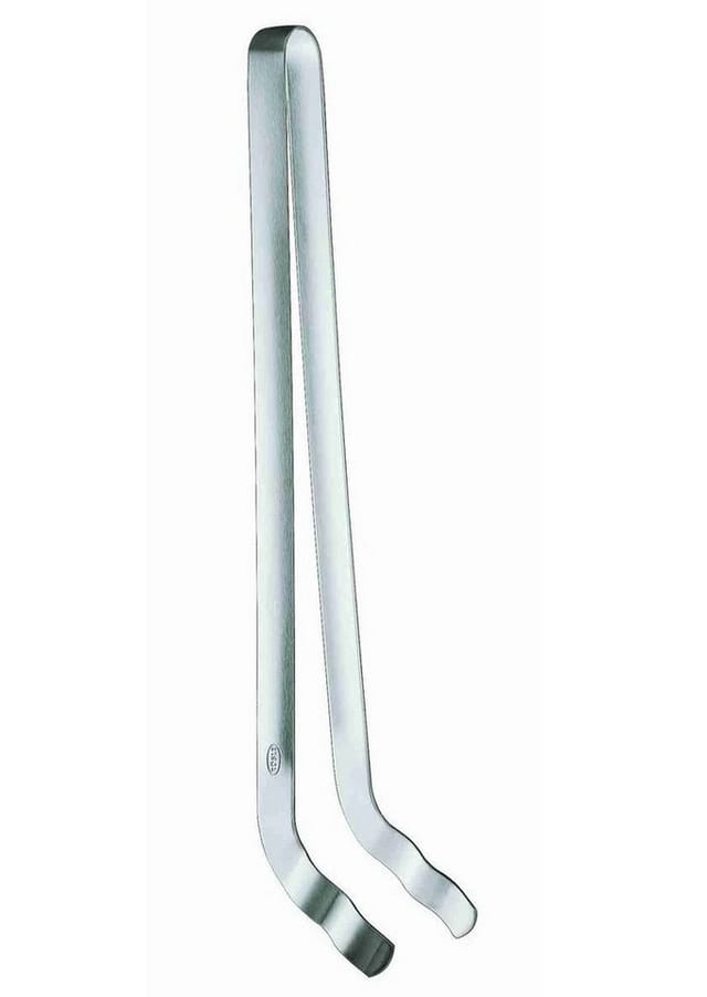 Rösle Grill tongs angled 35.5 cm Steel