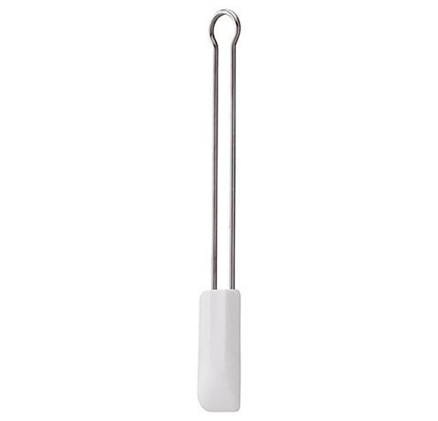 Rösle Spatula/dough scraper narrow 20 cm Steel/White