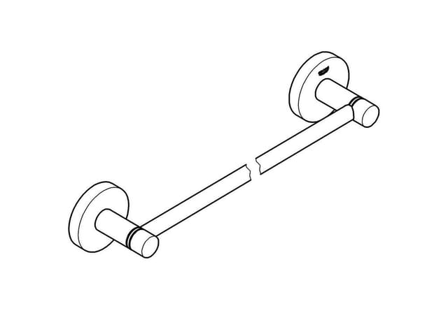 Grohe Essenceentials Håndklædestang 450 mm Børstet