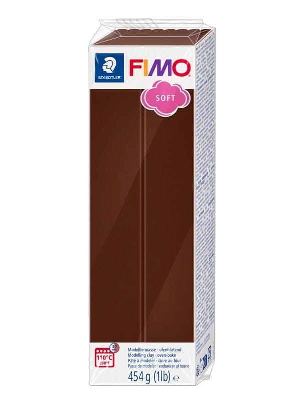 Staedtler Mod. clay FIMO soft 454g chocolate