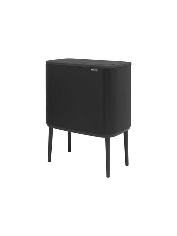 brabantia Bo Touch Bin - rubbish bin - 33 L - matte black