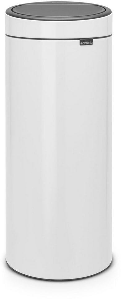 brabantia Touch Bin New - rubbish bin - 30 L - white