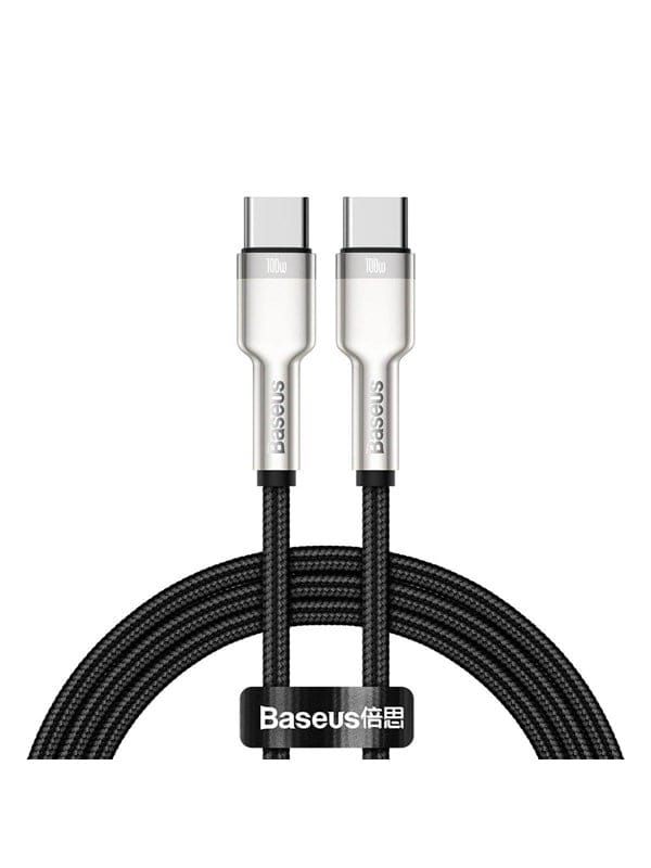 Baseus Cable USB-C to USB-C Cafule 100W 1m - Black