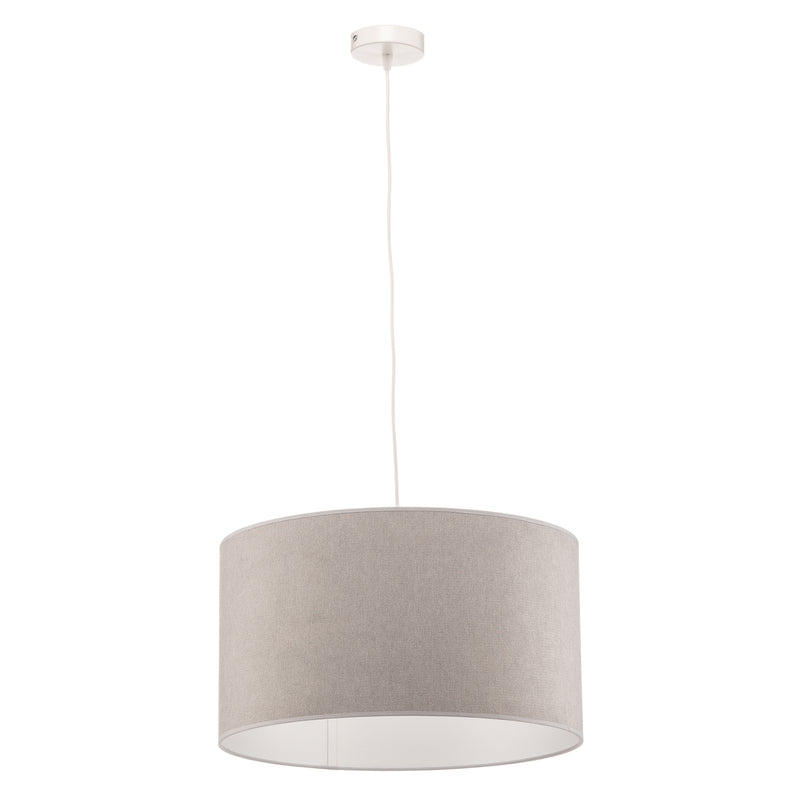 [gebraucht] B-ware Hängeleuchte Bristol Led Pendelleuchte Dimmbar Grau Weiß Matt 25cm Höhe 45cm Ø