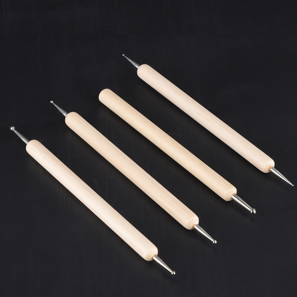 4-teiliges Diy-töpferkugel-stift-set Zum Modellieren Und Prägen Von Polymerclay