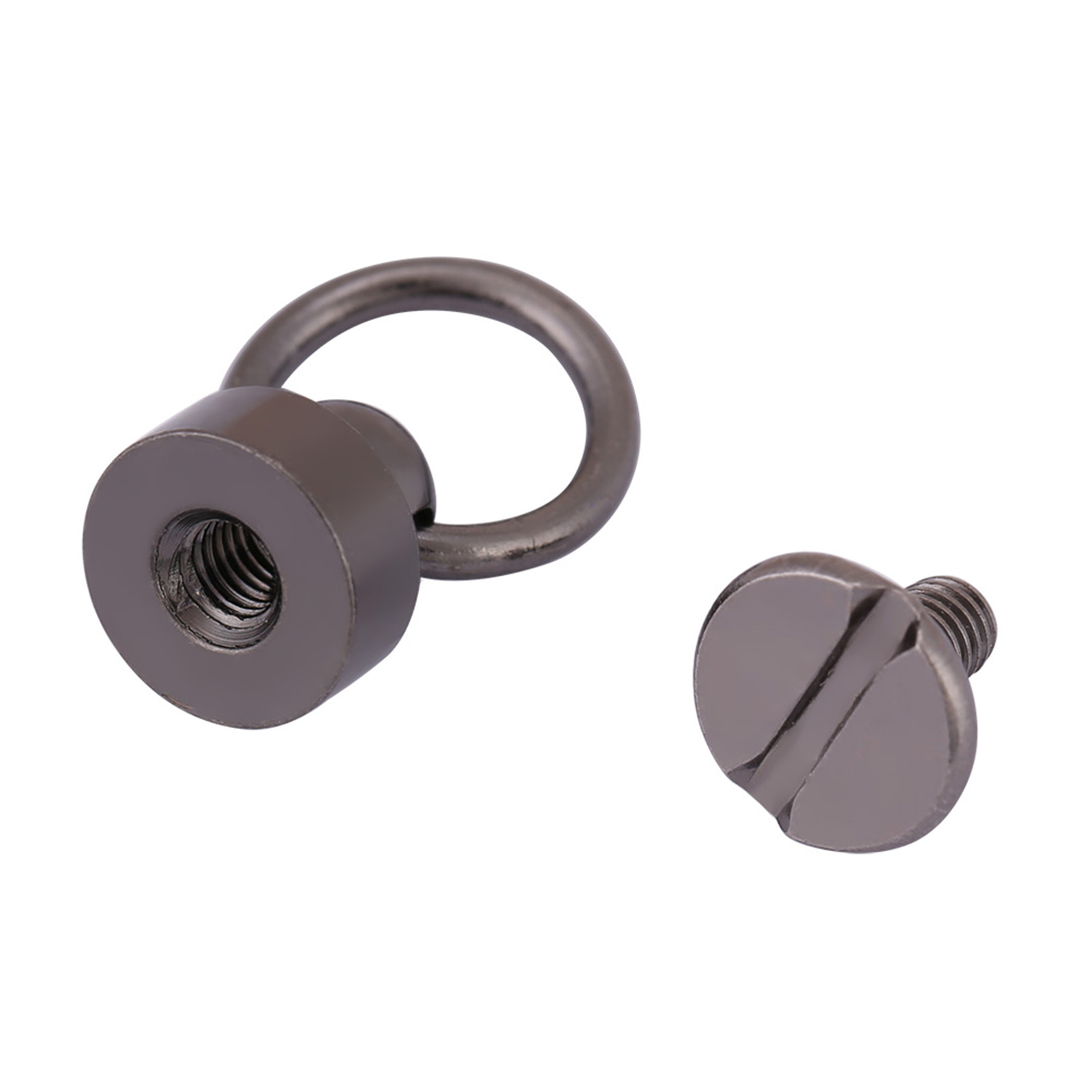 20 Nieten-befestigungselemente, 8 Mm, Schwarz, Für Diy-lederbastelarbeiten, Geldbörsen, Handyhüllen, Ketten, Taschen.
