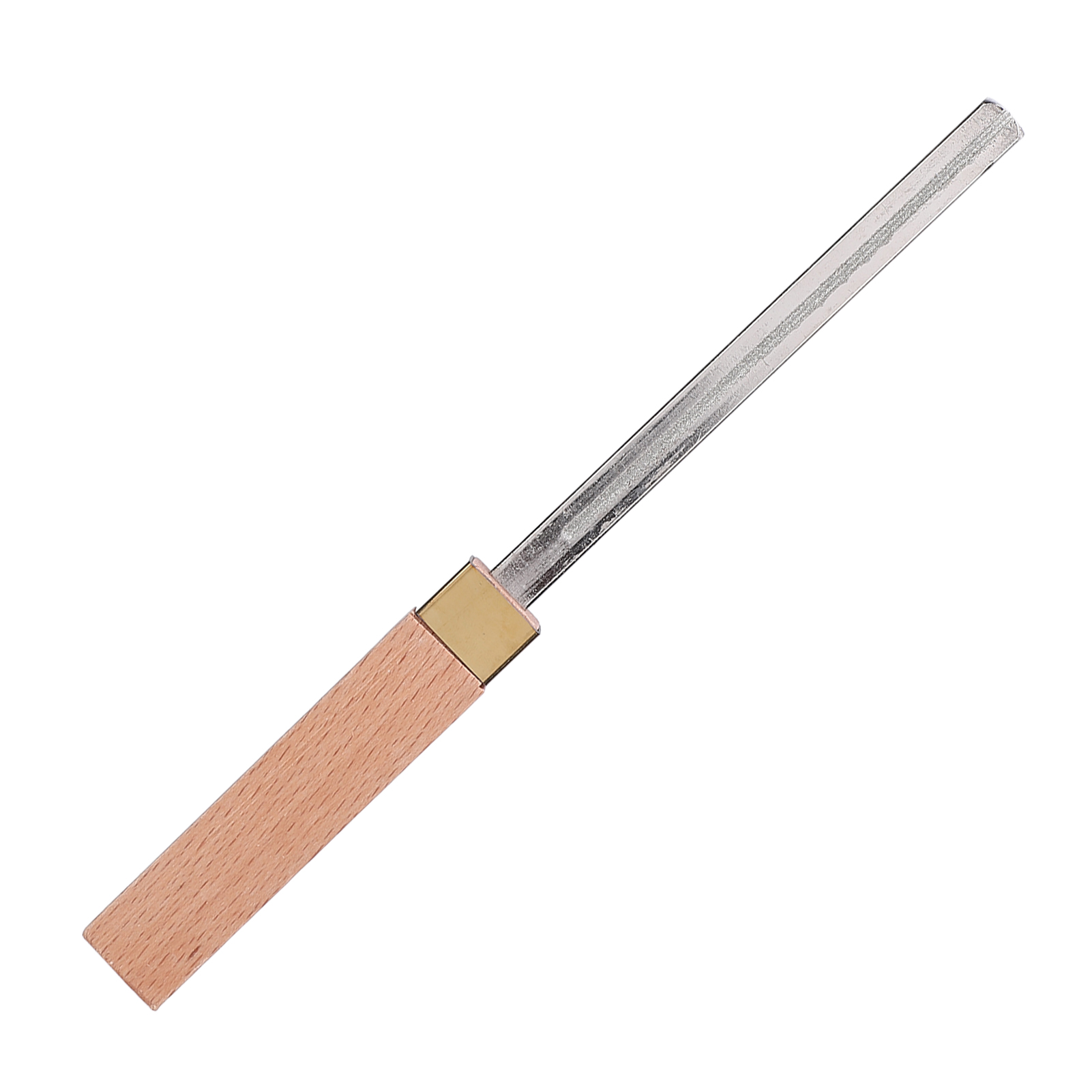 Gitarrenbundfeile Mit 4 Schlitzen, Quadratischem Holzgriff, Zum Abrunden Der Bünde (1 Mm, 2 Mm, 3 Mm, 4 Mm) Mit 2 Schutzplatten