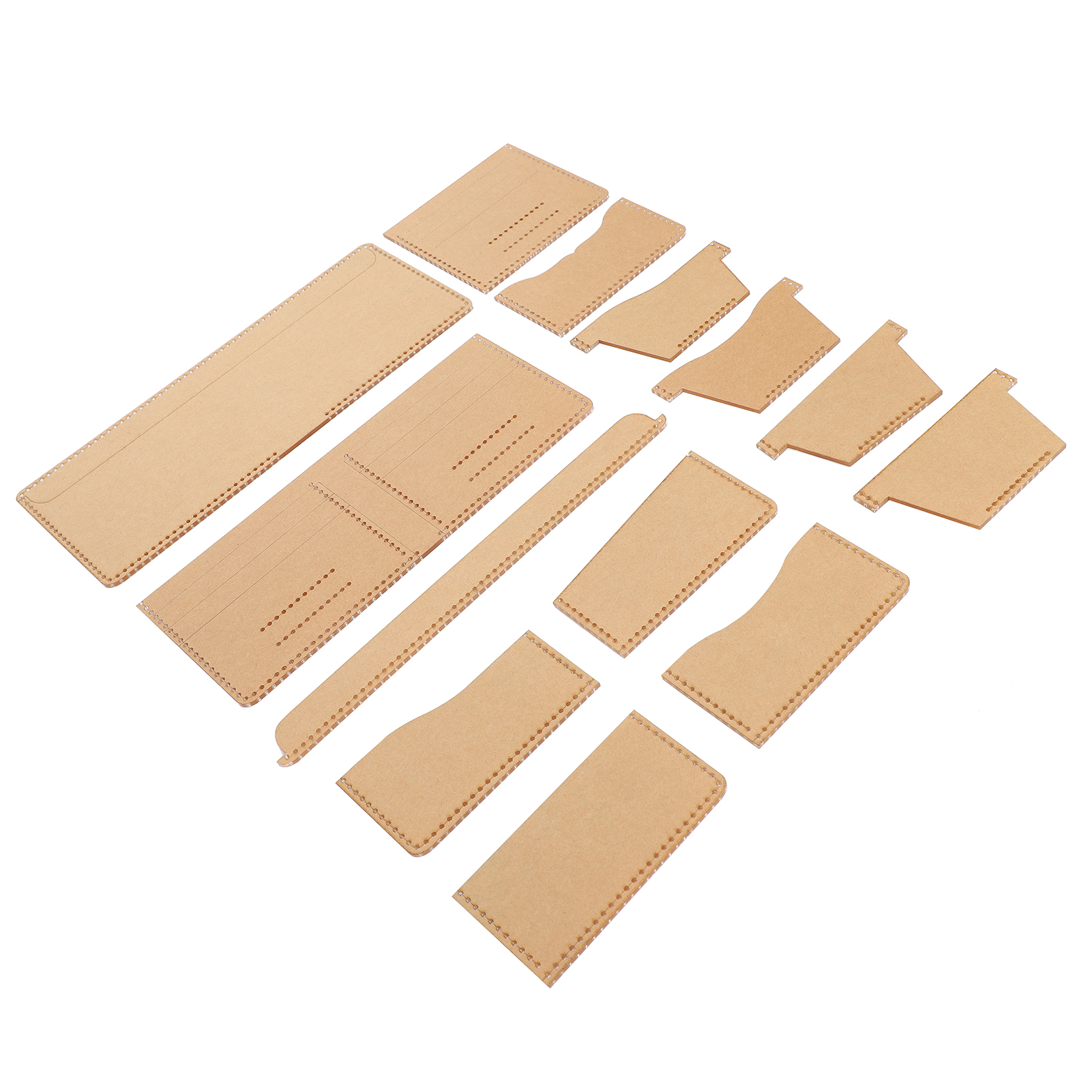 13-teilige Acryl-geldbörsenvorlage, Universell, Diy-zubehör Für Handgefertigte Lederarbeiten