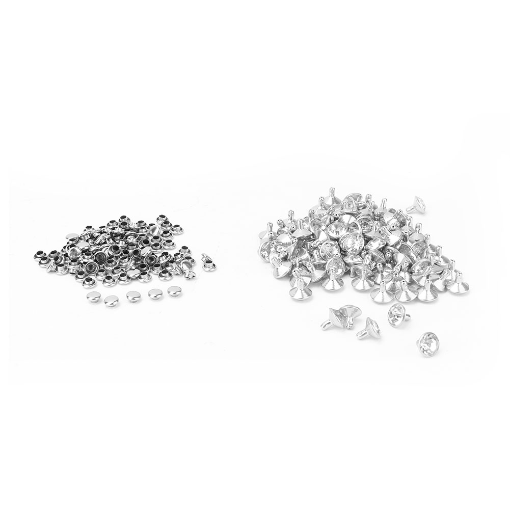 Stoffkristall-einlege-schnellnieten 12mm Punktnietenkappe Für Diy-lederhandwerksdekoration (2)
