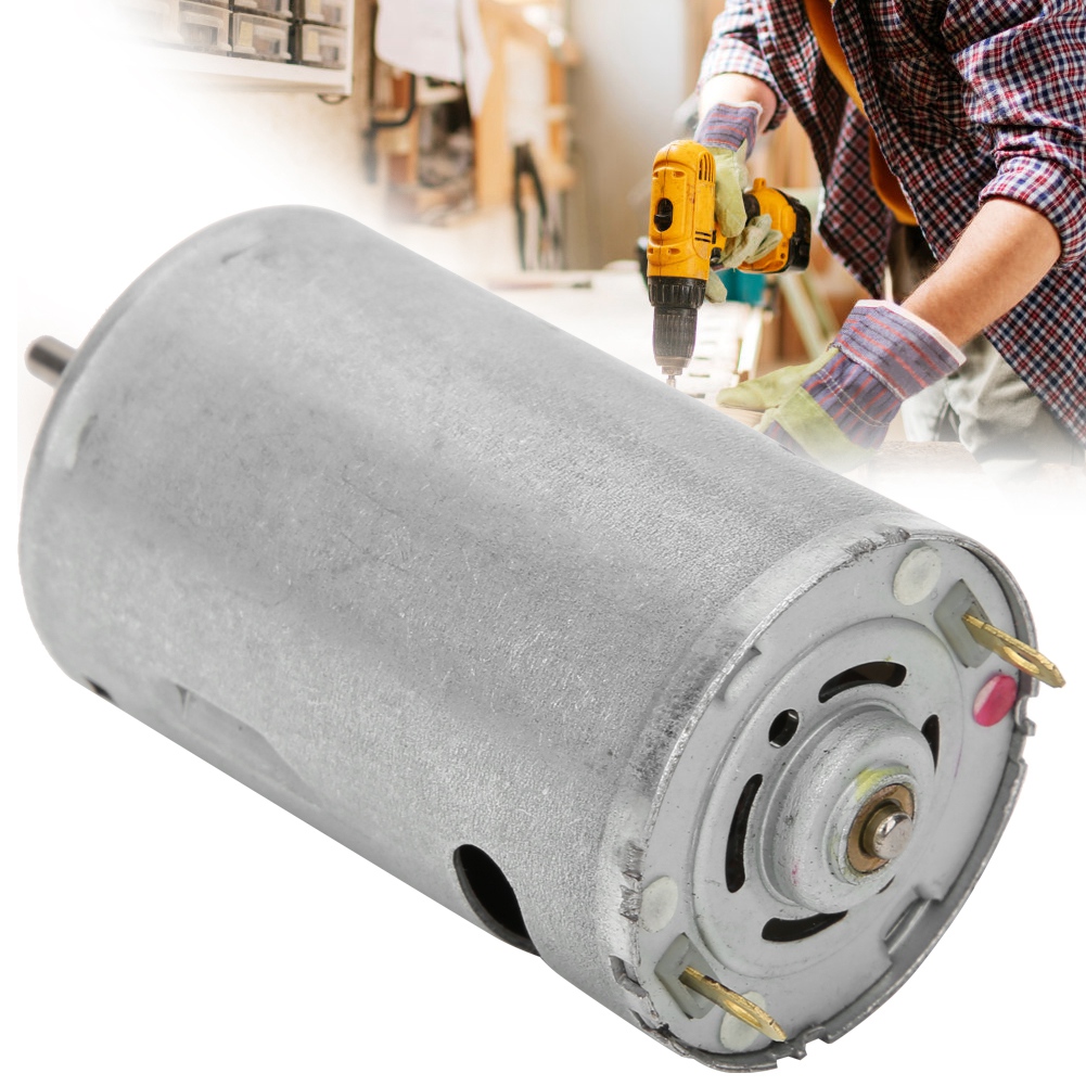 Leistungsstarker Magnetbürstenmotor 550 Dc24v Motor Für Elektrische Bohrmaschinen, 10000 U/min