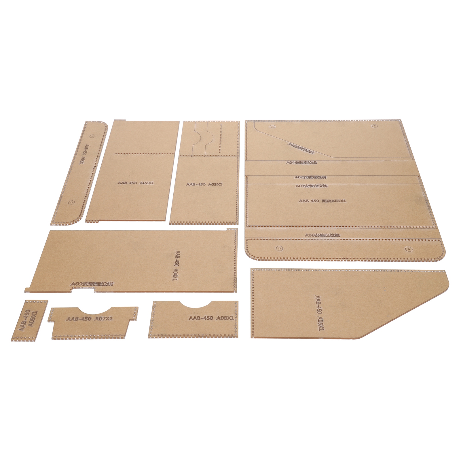 Acryl-schablonen-set, Transparente Handtasche, Diy-werkzeug Aab-450