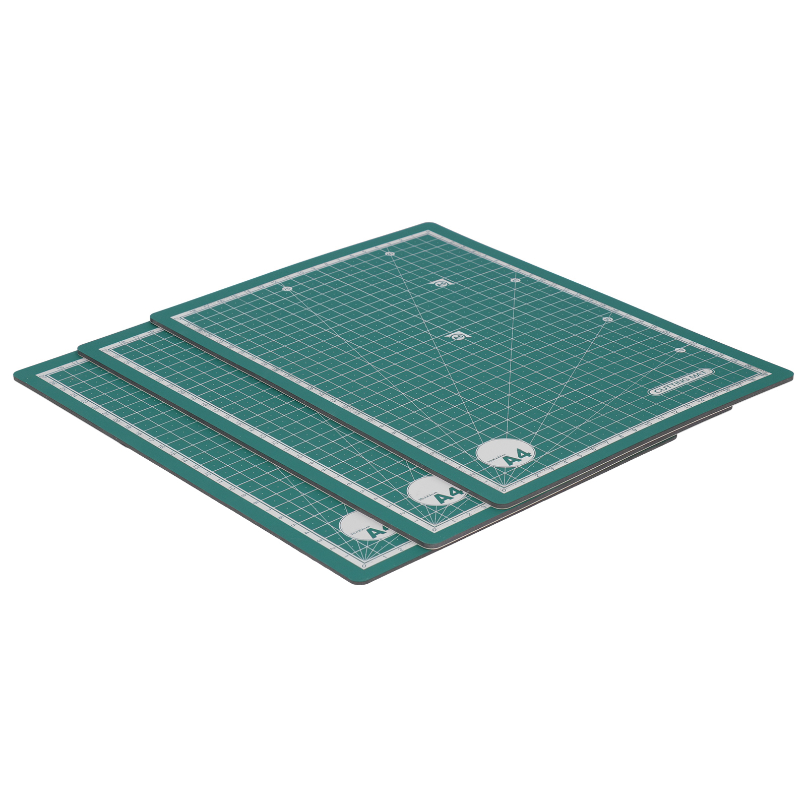 3-teiliges Schneidebrett, 2-farbig Und Beidseitig Verwendbar, A4-format, Zum Selbermachen, Schneiden Von Papier, Stempeln Und Gravieren