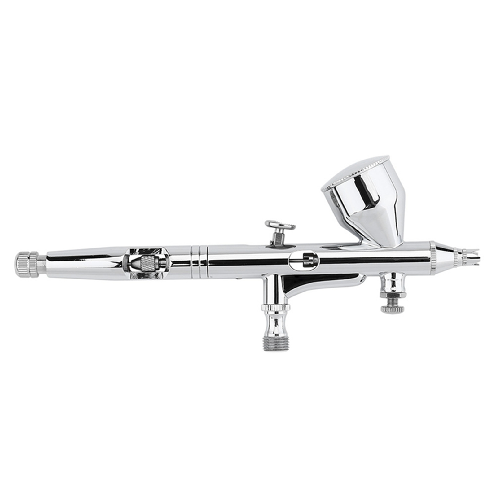Doppelwirkungs-airbrush-set Mit 0,2 Mm/0,3 Mm/0,5 Mm Nadel – Spritzpistole Für Torten, Nägel Und Modellbau.