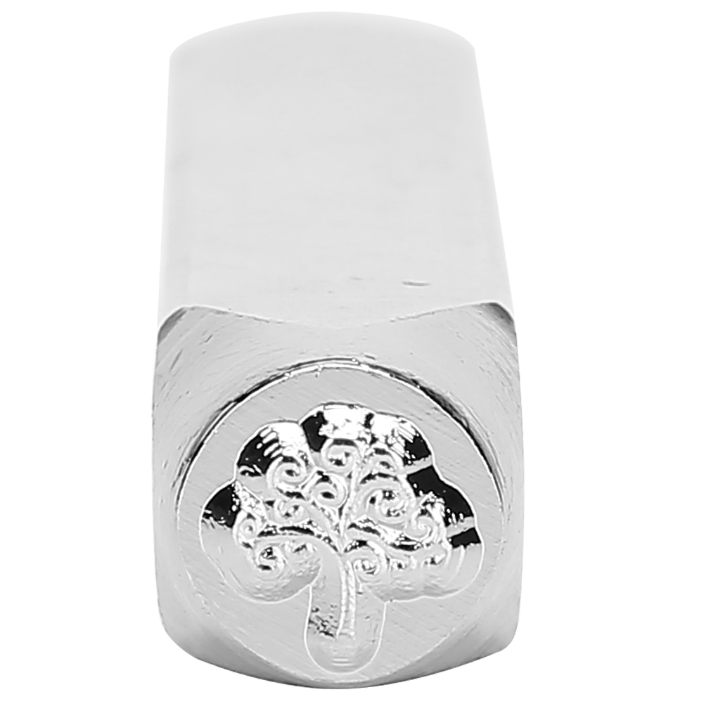 6 Mm (1/4 Zoll) Metall-handstempelwerkzeug Für Diy-schmuckschnitzereien Und Craftsleaf
