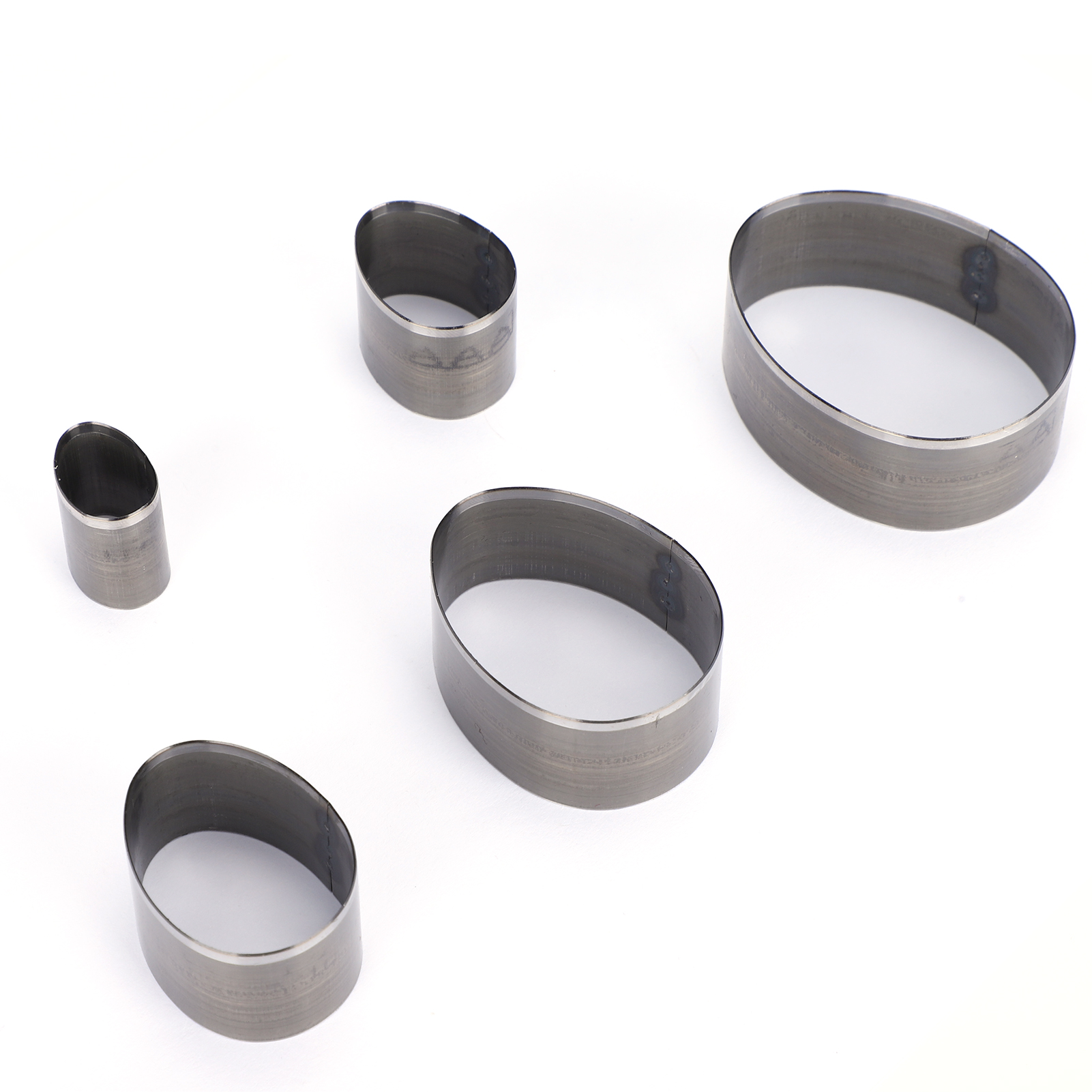 5-teiliges Lederstanzwerkzeug-set, Hohlstanzer, Handgefertigte Stanzform Für Taschen, Gürtel Und Geldbörsen