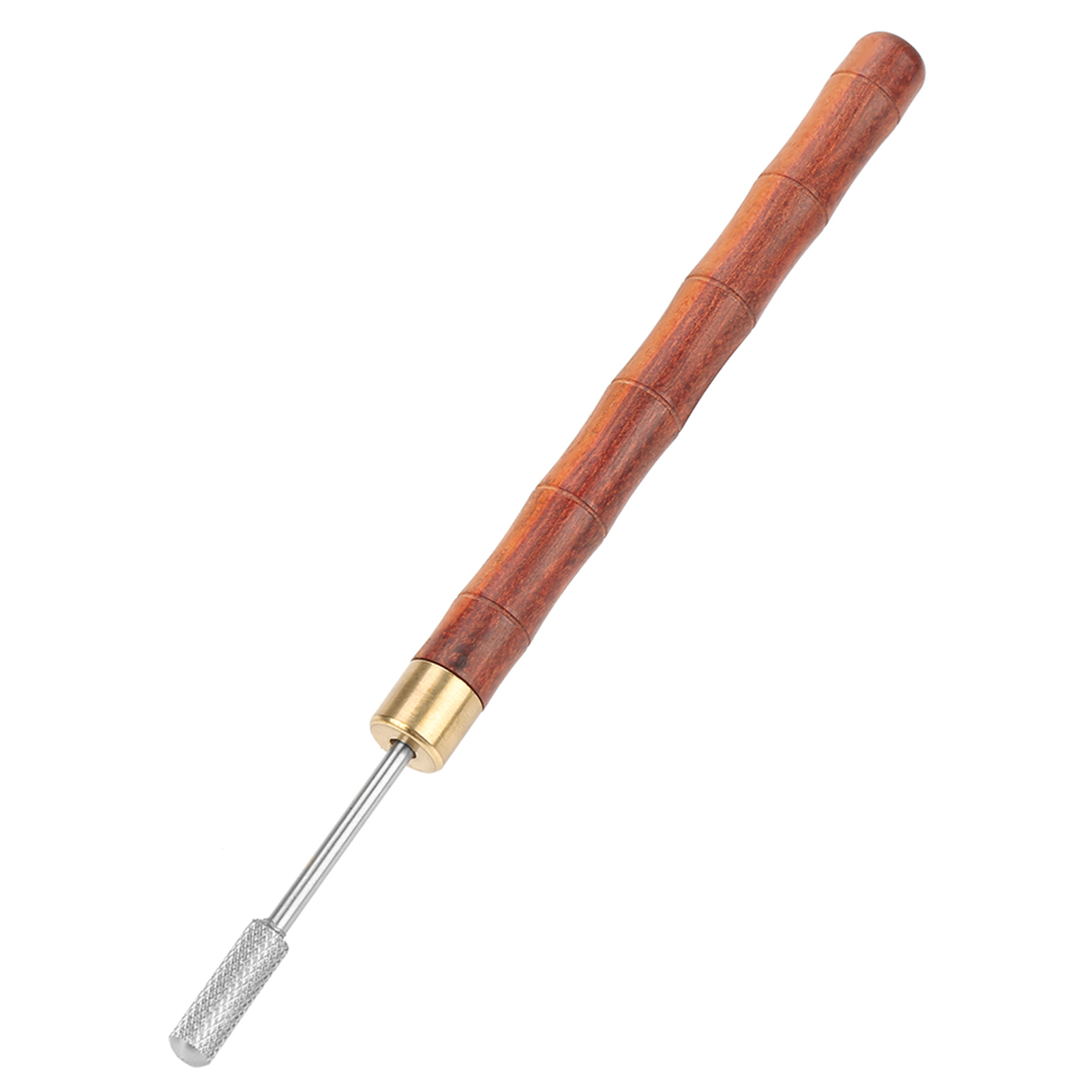 Sandelholzgriff, Edelstahlkante, Färberoller, Ölstift, Gürtelfinisher, Leder, Diy-bastelarbeiten