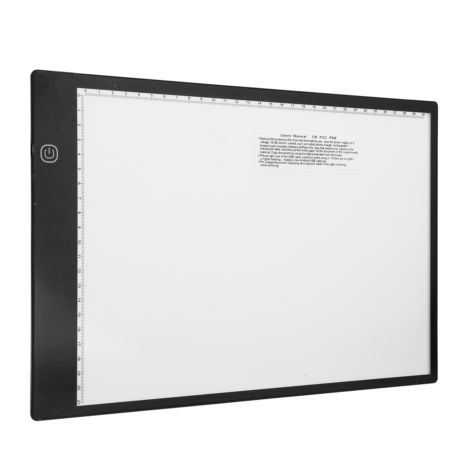 Tragbarer A4-leuchttisch Mit Led-beleuchtung, Einstellbarer Helligkeit, Ideal Für Künstler, Kinder, Künstler, Graffiti-malerei Und Vieles Mehr.