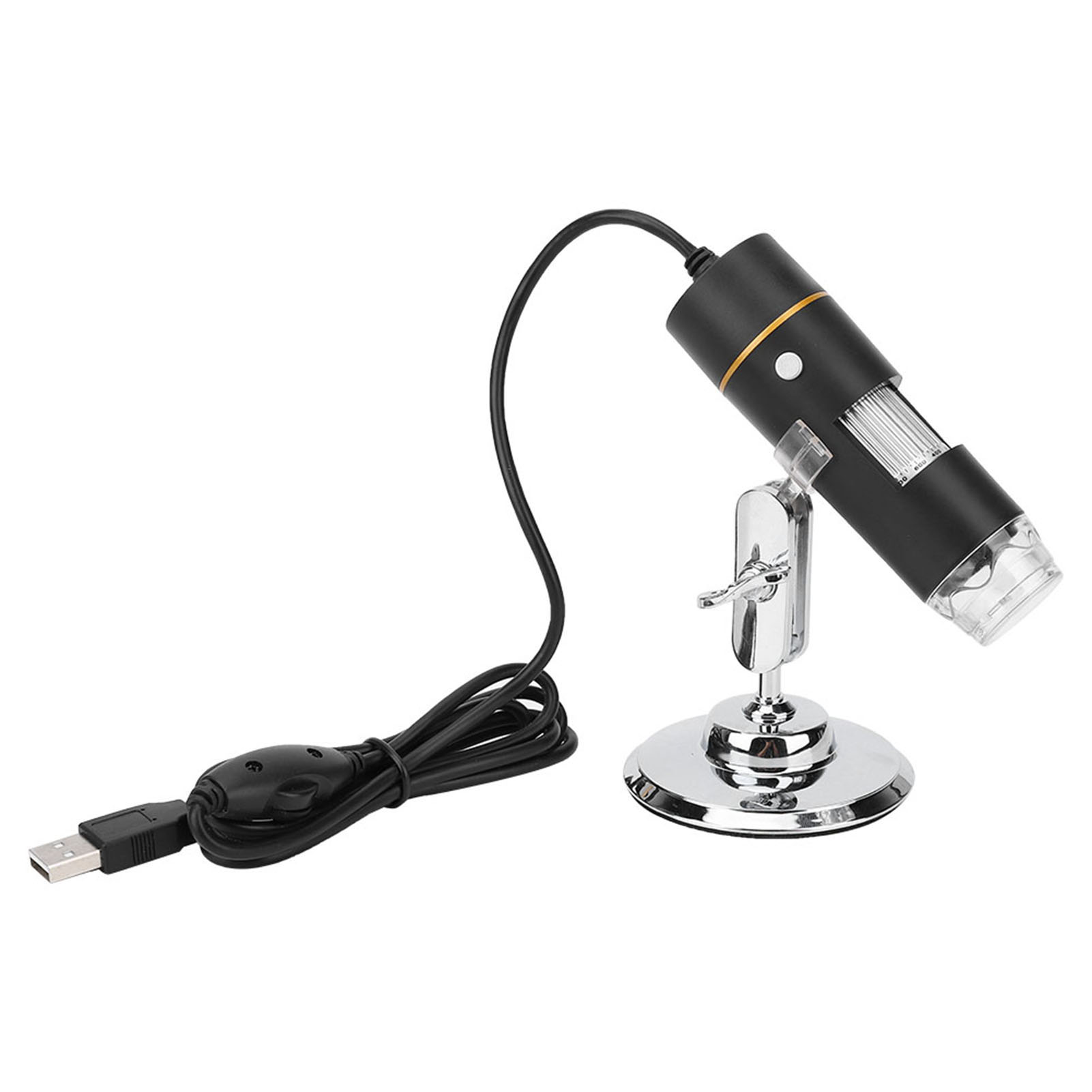 Digitales Mikroskop Mit 300.000 Pixeln, Usb-hd-vergrößerung (1000-fache Vergrößerung), Leiterplatte, 8 Leds Und Mikroskopstativ
