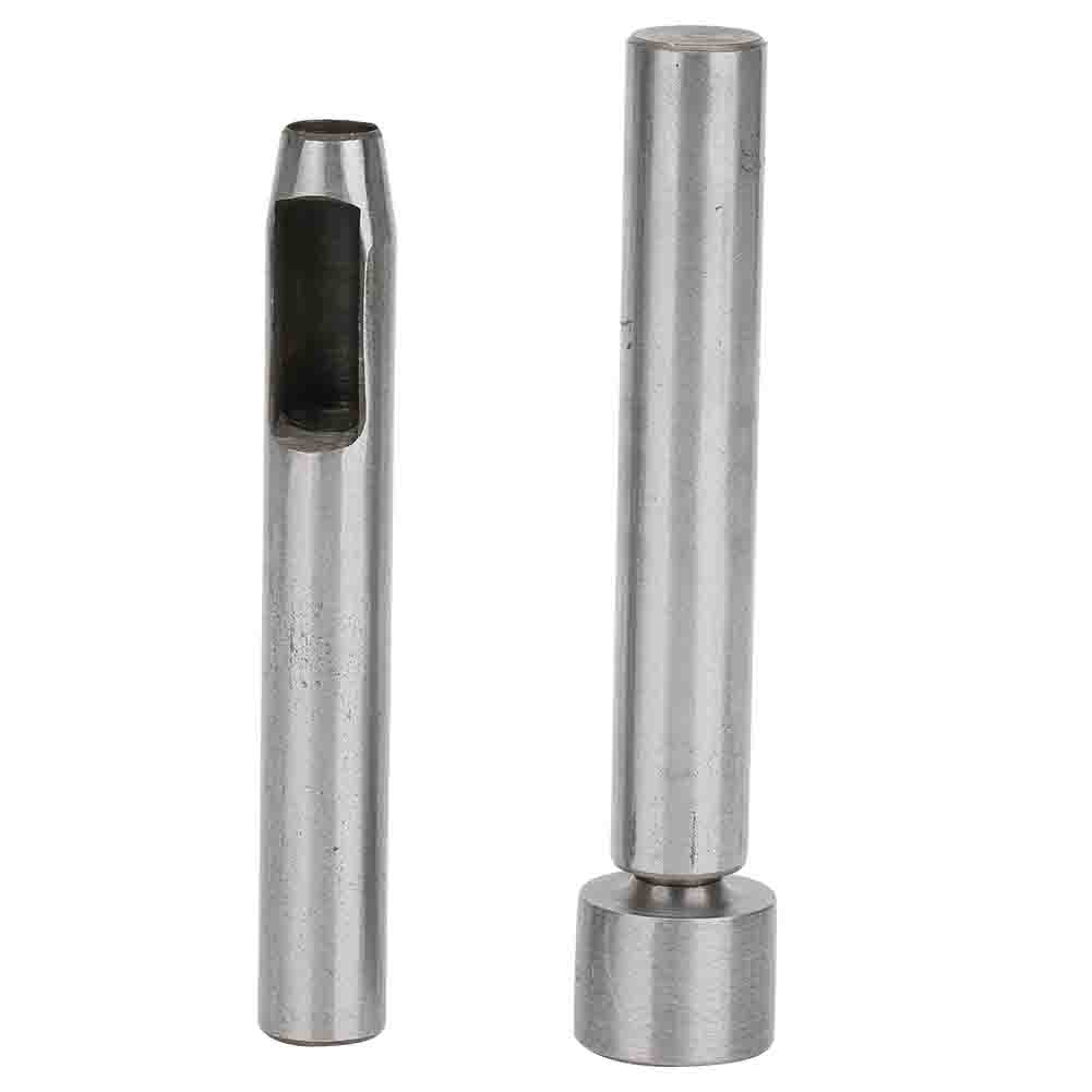 3-teiliges Ösenlochstanzwerkzeug-set Aus Edelstahl Für Runde Löcher (9,5 Mm) Für Bekleidungsschnallen