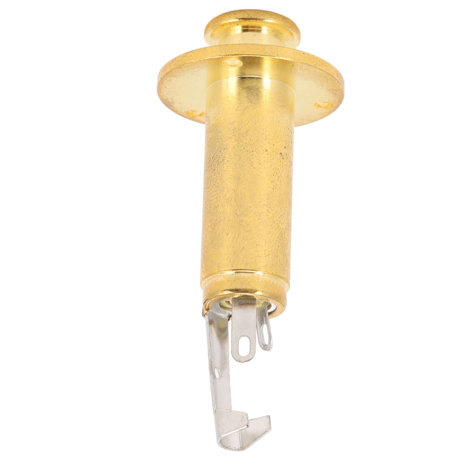 6,35-mm-mono-endpin-ausgangsbuchse Für E-gitarren Aus Messinglegierung Mit Hoher Empfindlichkeit, Eq-equalizer-ausgangsbuchse, Vergoldet