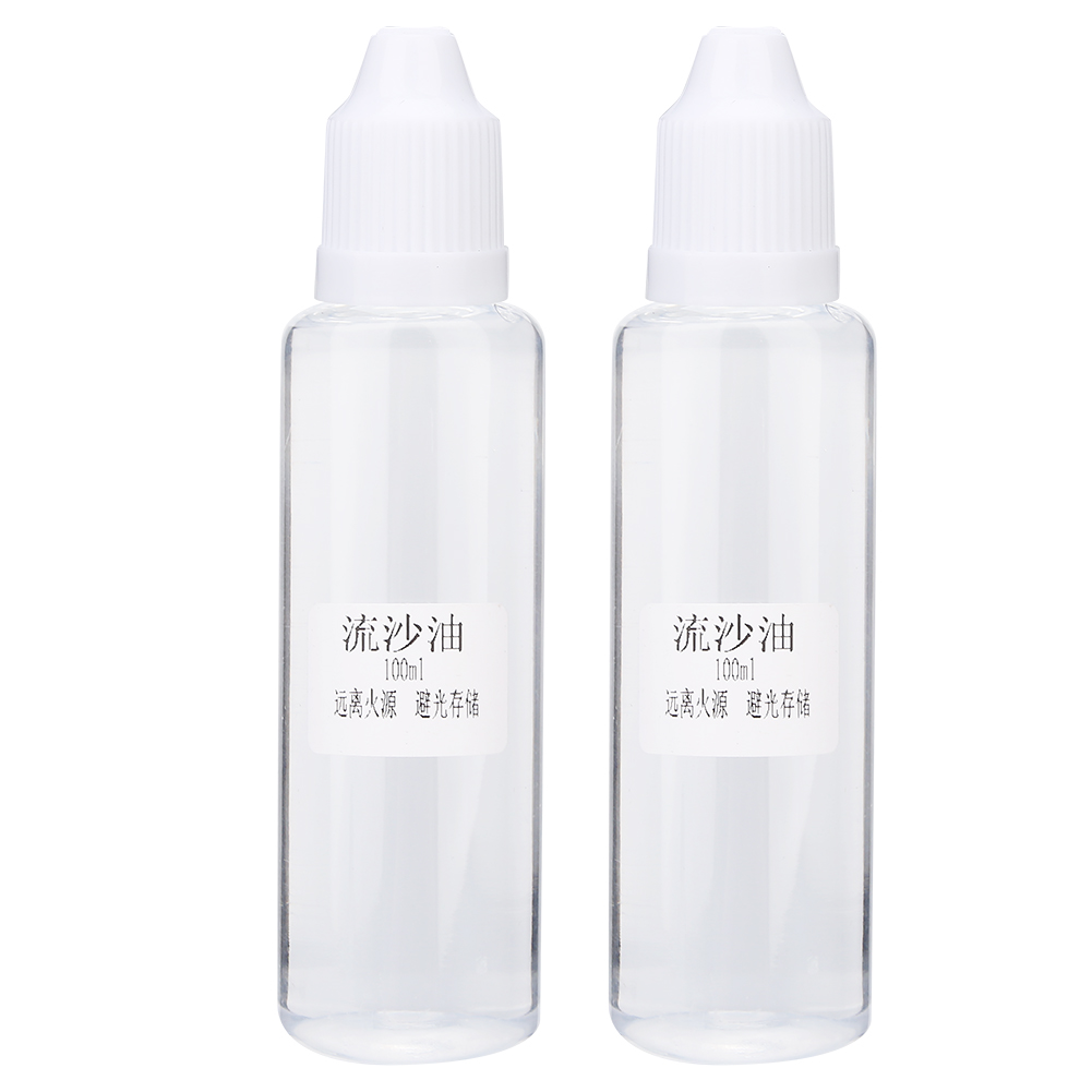 2 Flaschen Treibsandöl, Farblos, Für Schmuckwerkzeuge Und Handyhüllen, 100 Ml