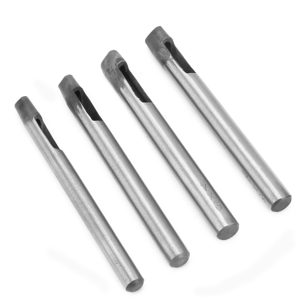 4-mm-lochstanzen-set Für Lederhandwerk, Ovale Ösen, Handlochstanze
