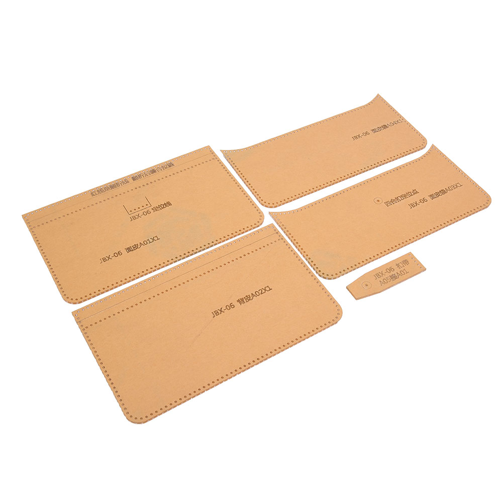 Acryl-schablonenset Zur Herstellung Von Handytaschen, Lange Geldbörsen-handtaschen-schablone, Lederhandwerkswerkzeug