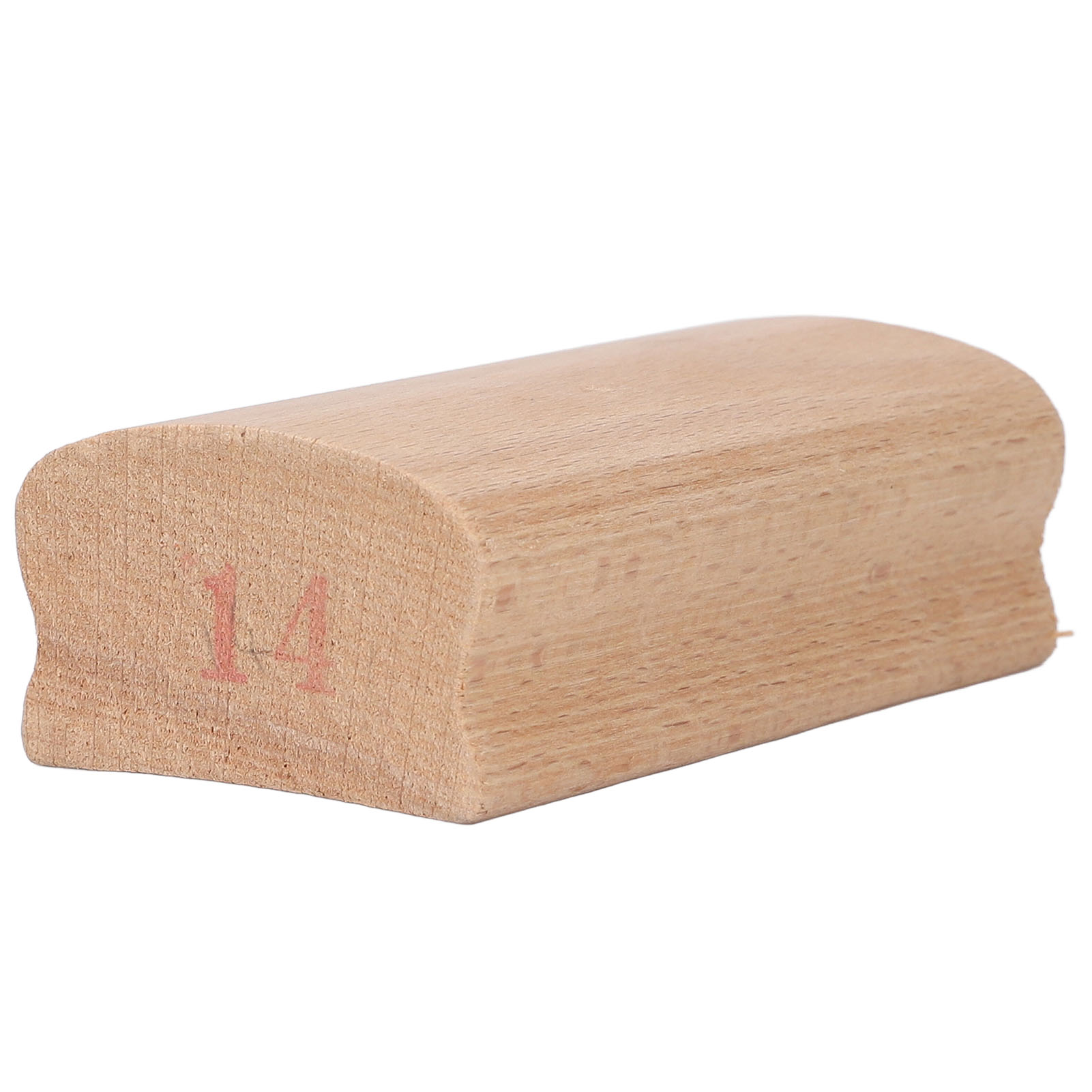 Gitarren-radius-schleifklotz Aus Holz, Werkzeug Zum Abrichten Von Griffbrett-seitenrillen Und Bünden, 35,56 Cm / 14 Zoll