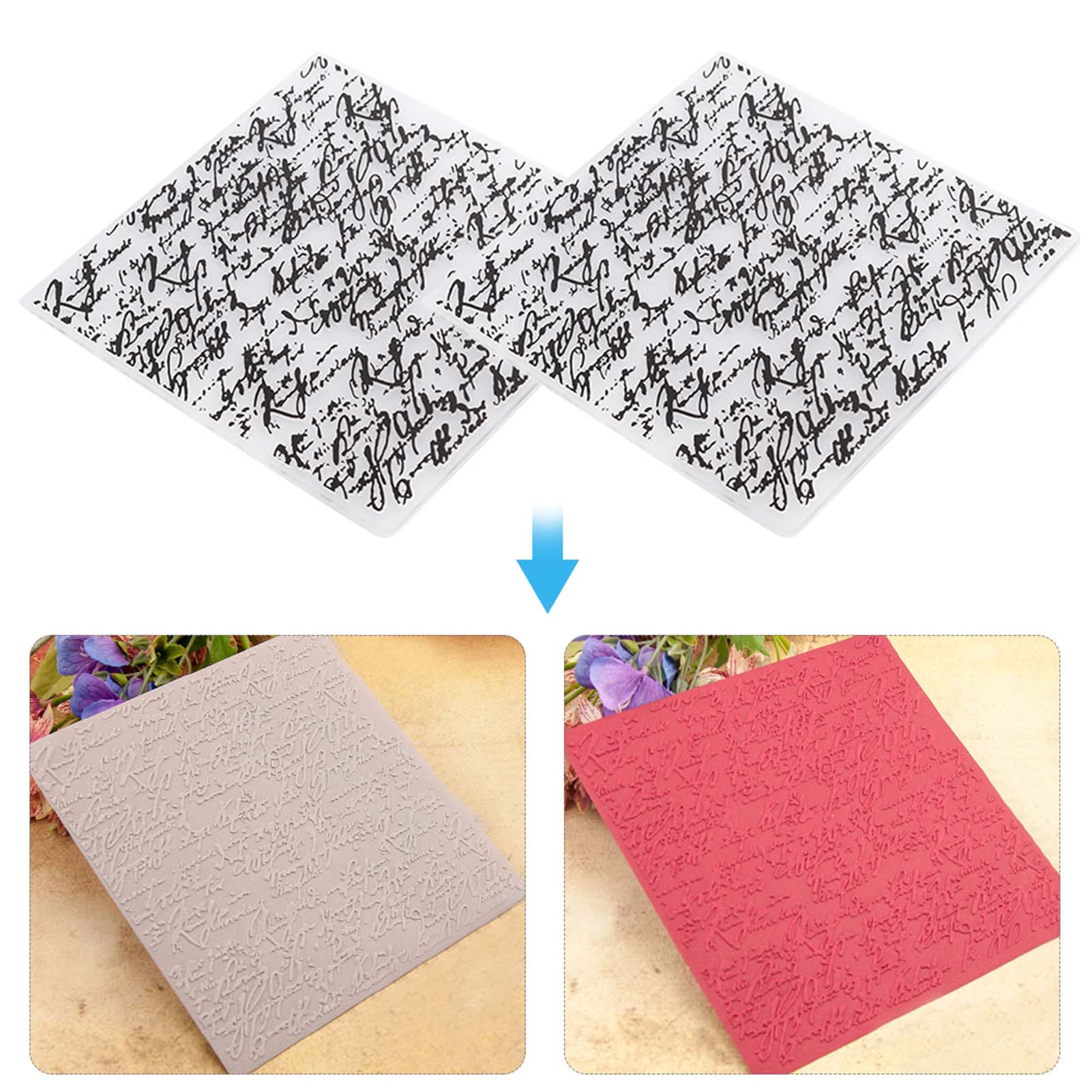 Stück Prägefolder Konkav Konvex Scrapbooking Vorlage Für Handarbeit Fotoalbum Dekoration Karte Diy (em196 )