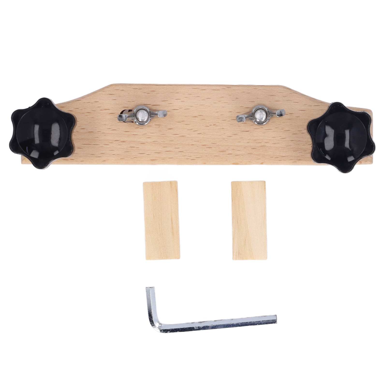 Gitarrenbrückenklemme Aus Ahornholz Und Metall Zur Reparatur Und Befestigung Von Gitarrenbrücken – Werkzeug Für Gitarrenbauer